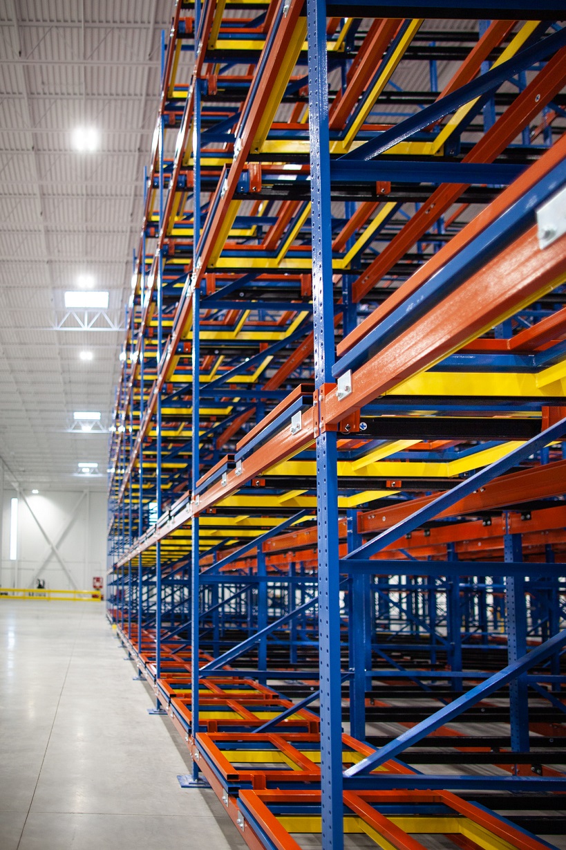 Palettiers à gravité inversée