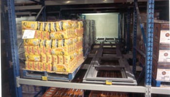 Palettier à gravité inversée